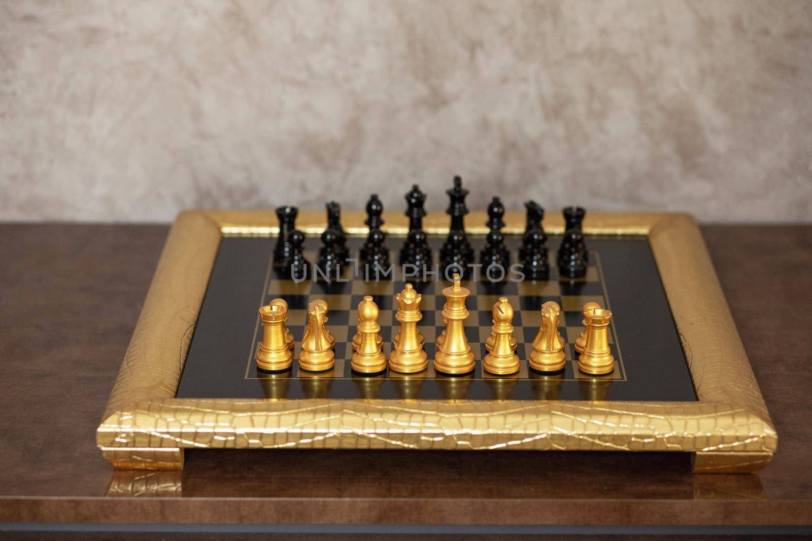 Luxury chess board decoration for home