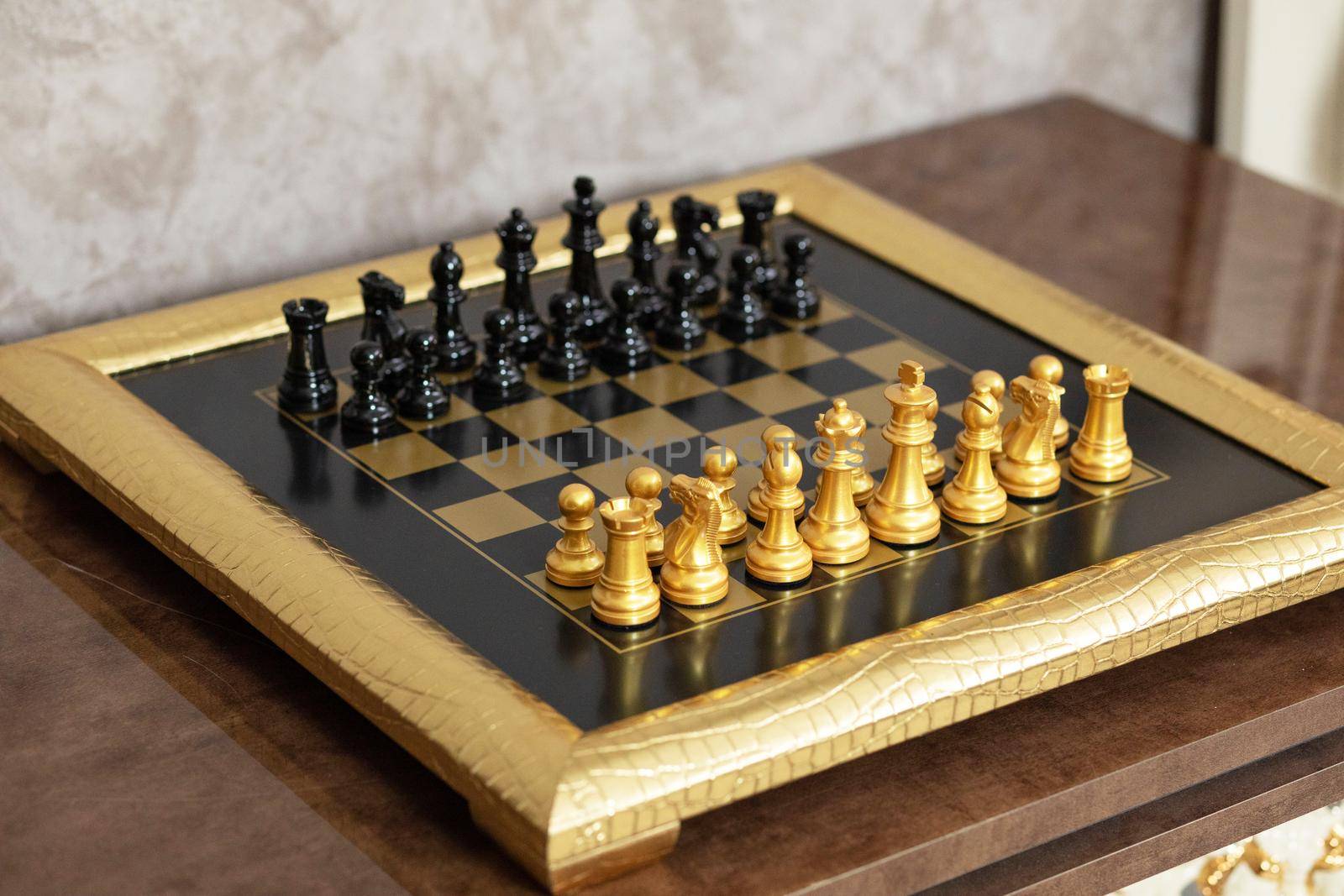 Luxury chess board decoration for home