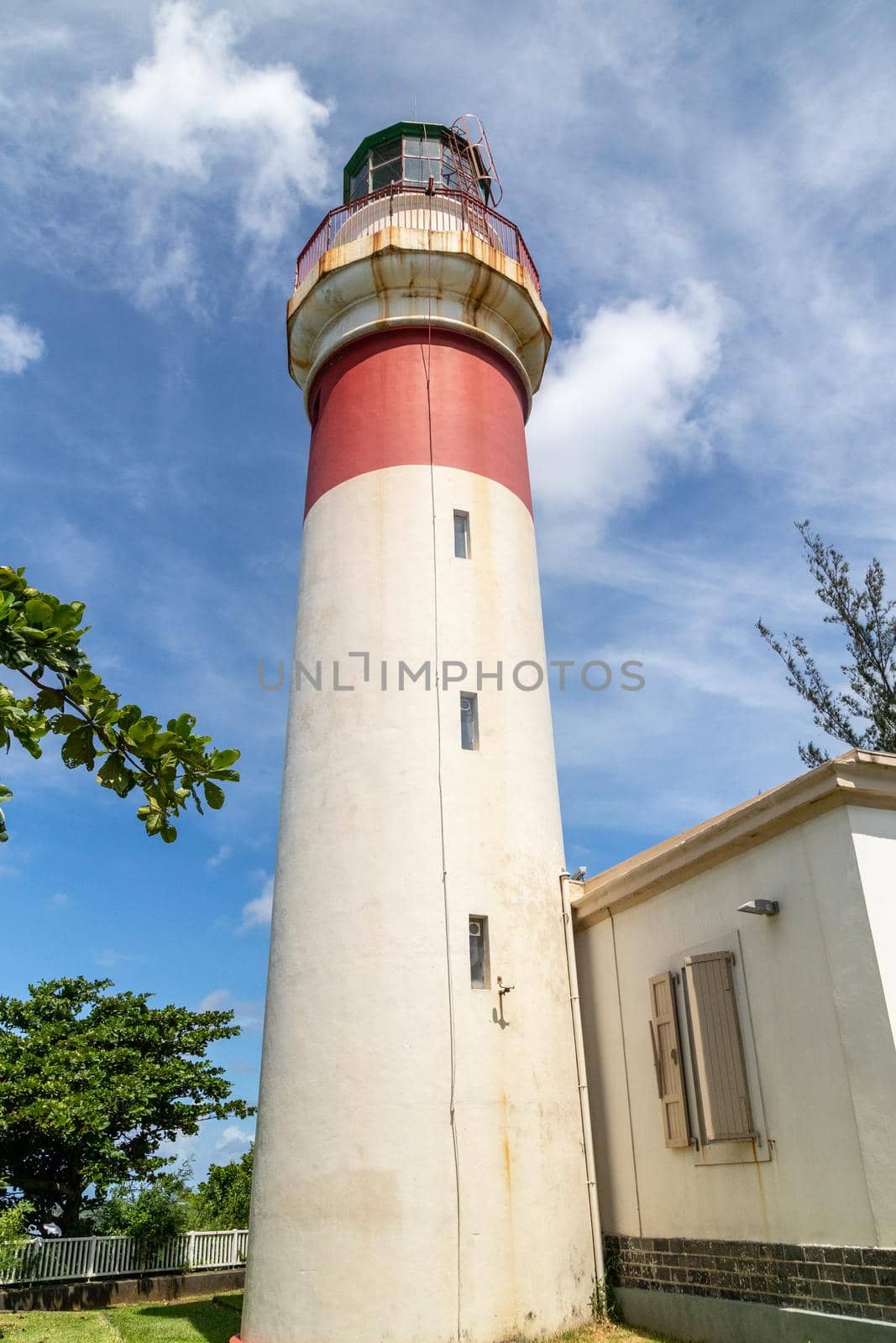 Lighthouse of Sainte Suzanne on Reunion island, France 