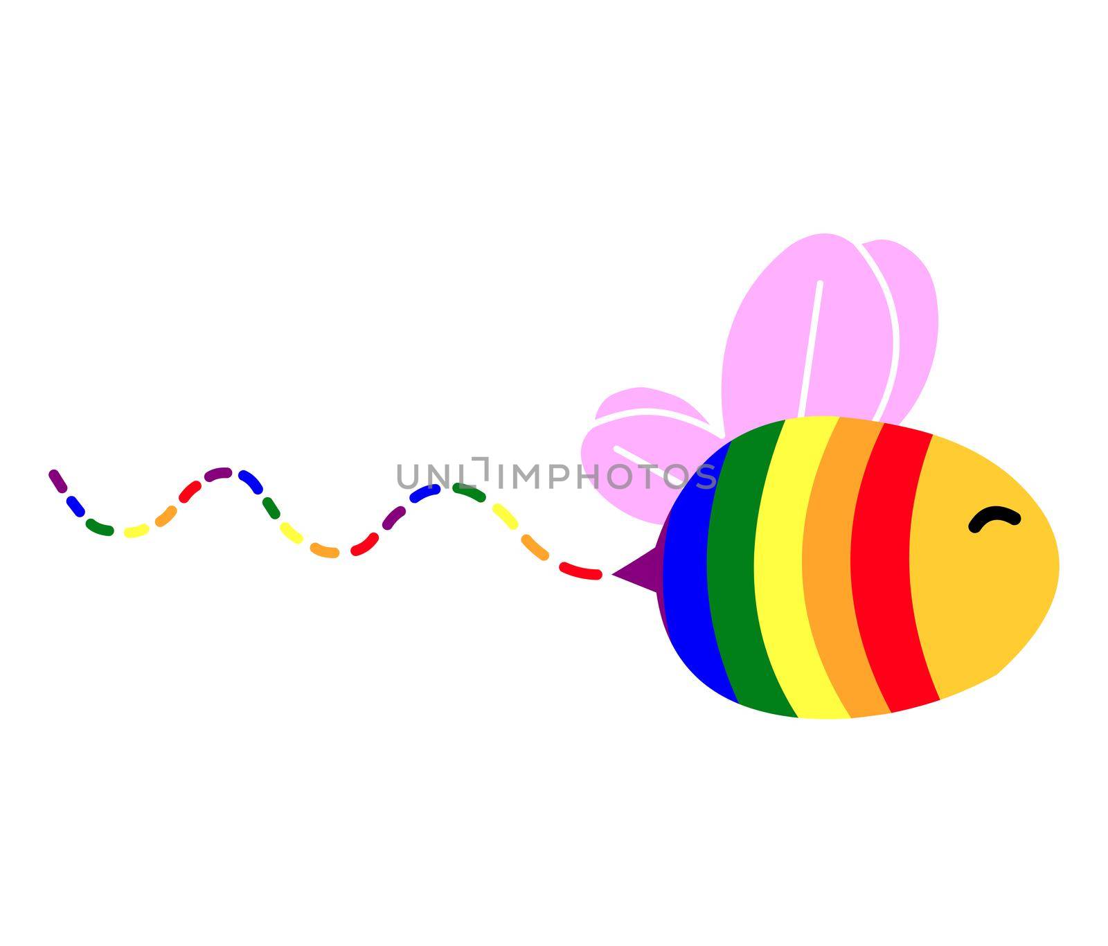 Gay pride bee