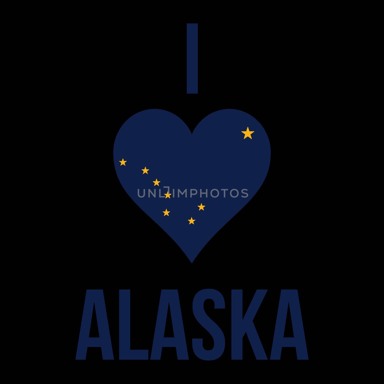 I love Alaska by Bigalbaloo