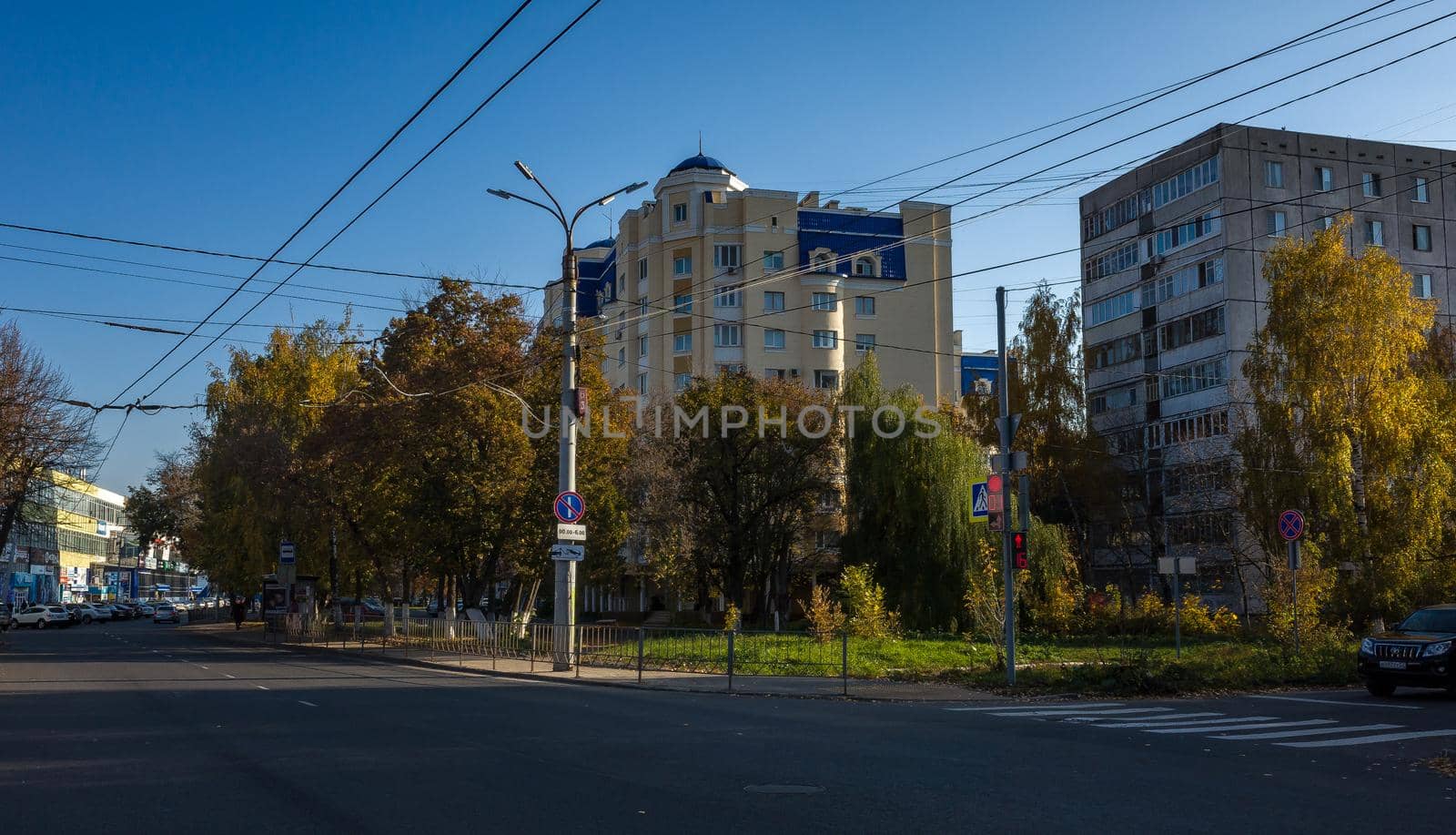 October 22, 2018, Oryol, Russia. Turgenev Street in Oryol.