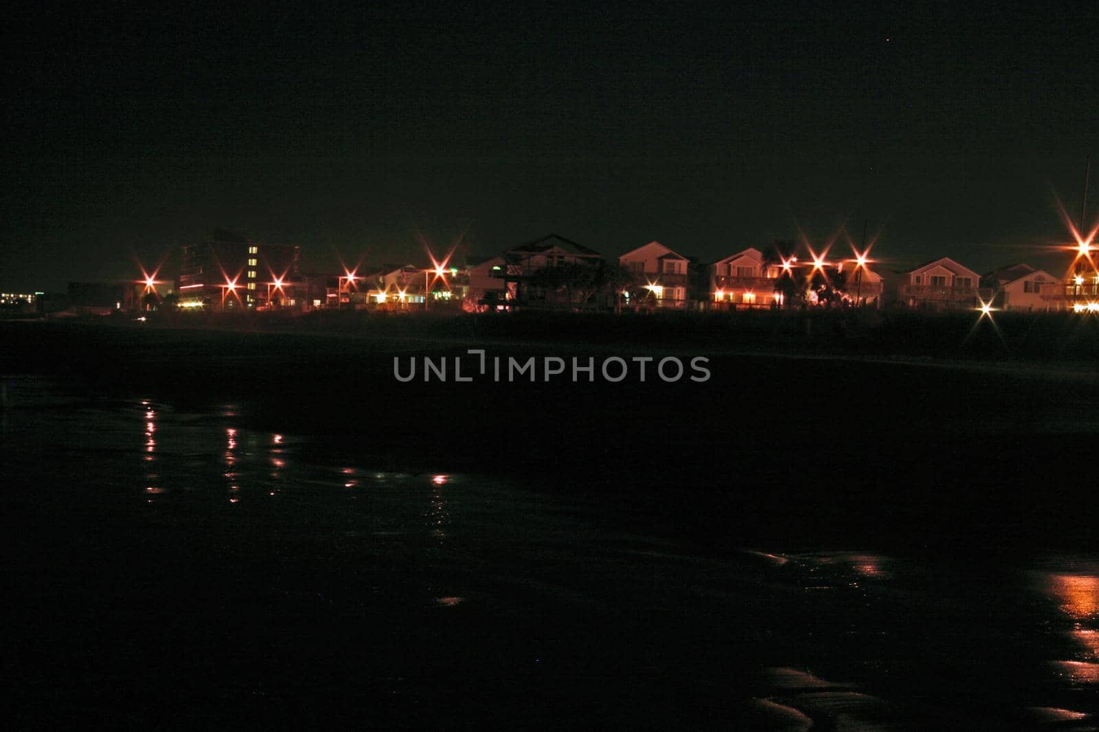 Myrtle Beach at night