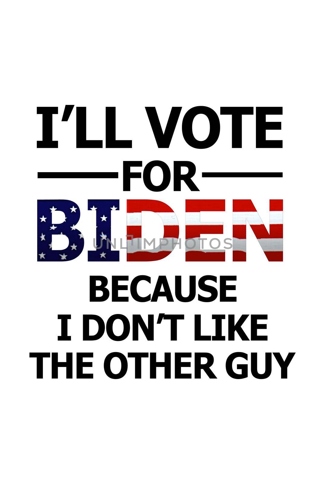 I'll vote for Biden by Bigalbaloo