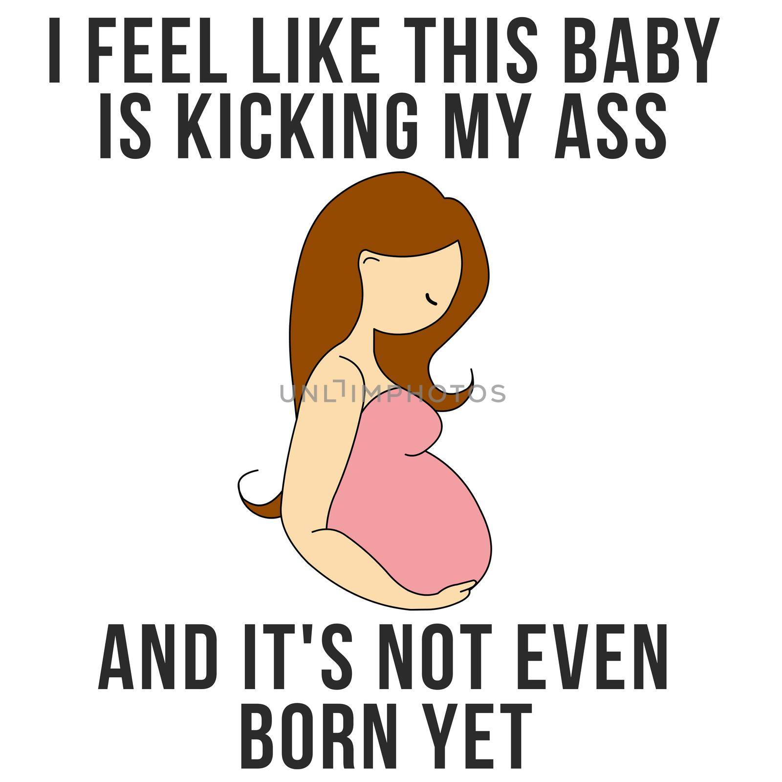 The feeling when pregnant