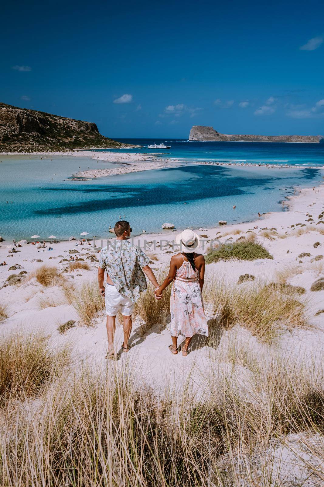 Balos Beach Cret Greece, Balos beach is on of the most beautiful beaches in Greece at the Greek Island  by fokkebok