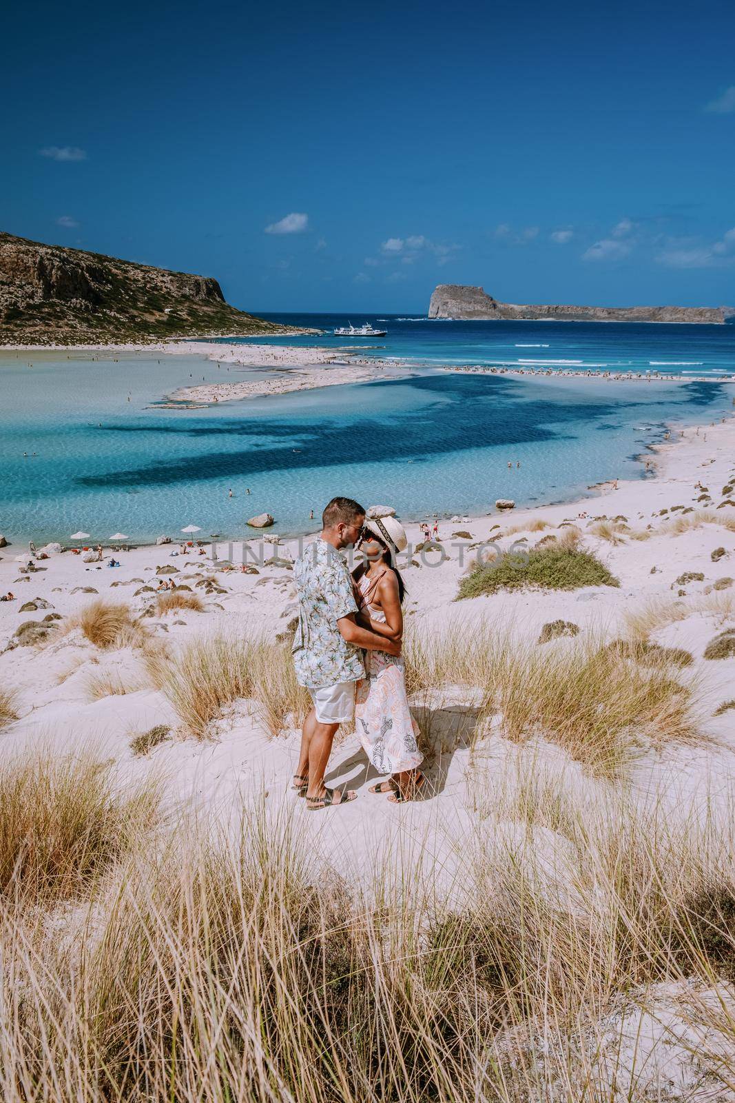 Balos Beach Cret Greece, Balos beach is on of the most beautiful beaches in Greece at the Greek Island  by fokkebok