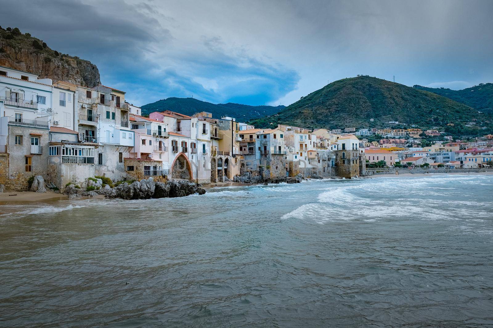 Cefalu, medieval village of Sicily island, Province of Palermo, Italy. Europe