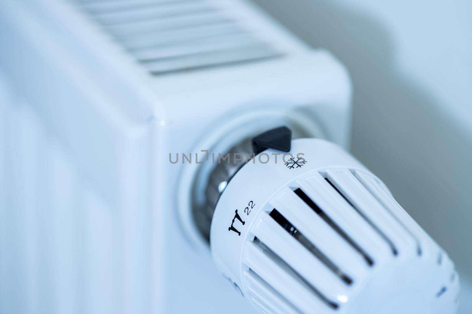 Close up picture of a heat regulator.