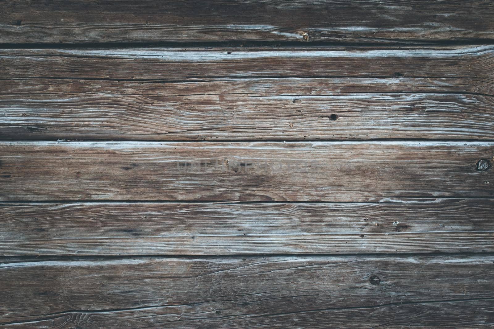 Closeup picture of old rustic wooden planks
