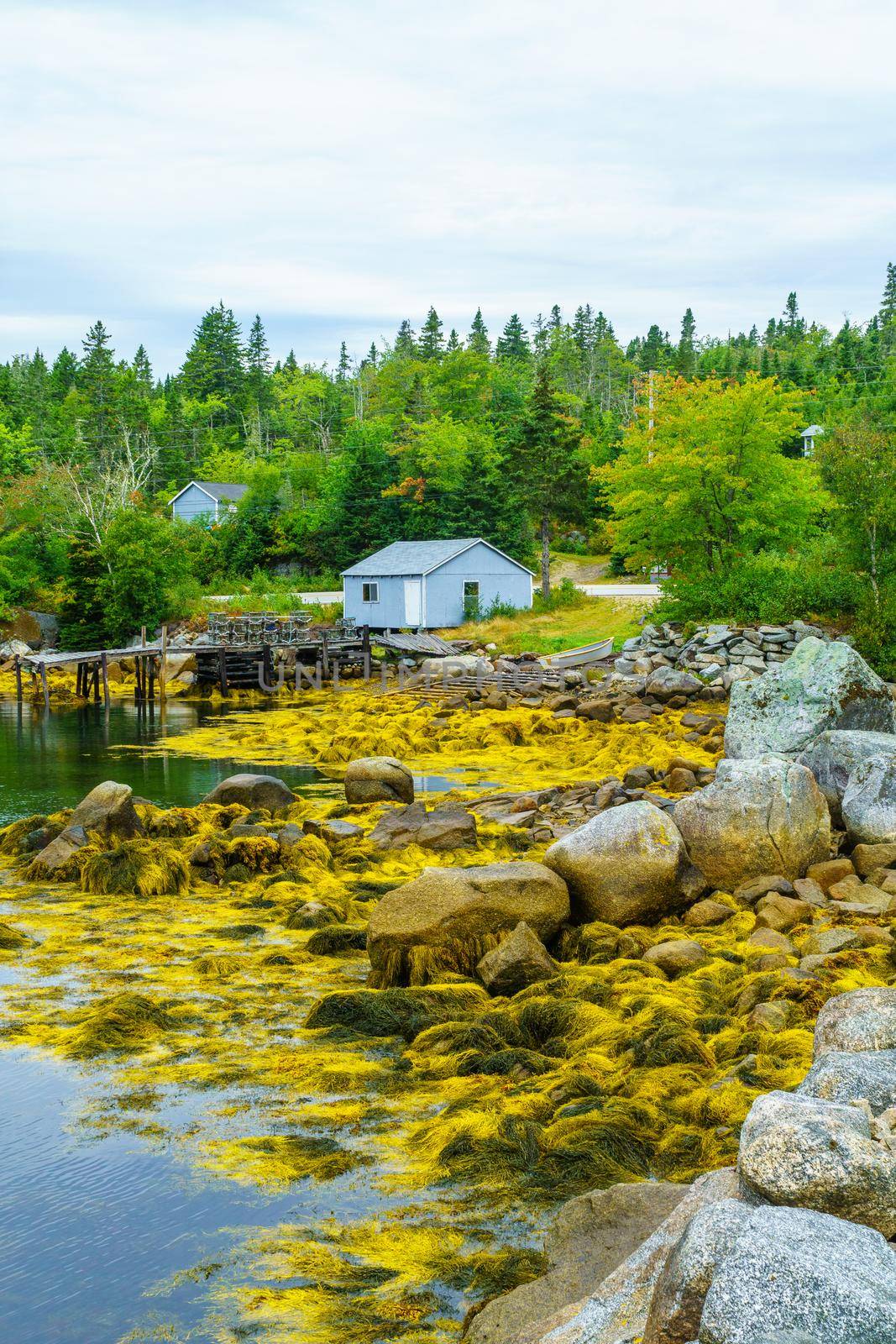 The fishing village Aspotogan, Nova Scotia by RnDmS