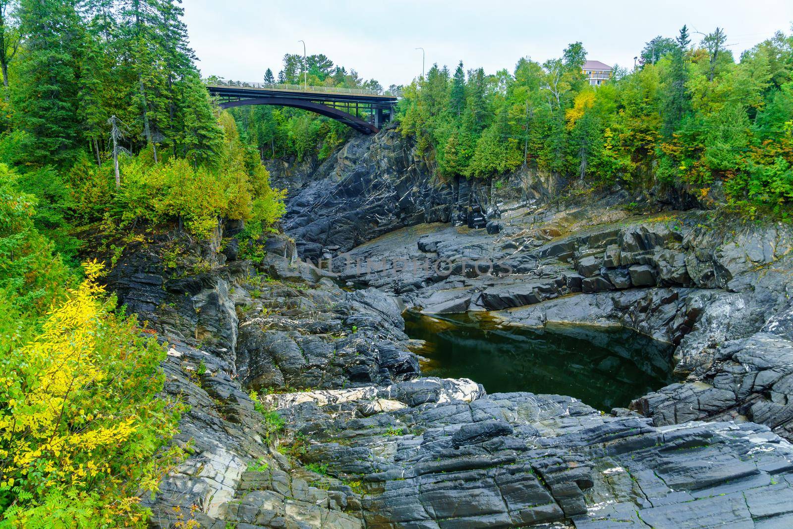 Gorge of the Saint John River in Grand Falls by RnDmS