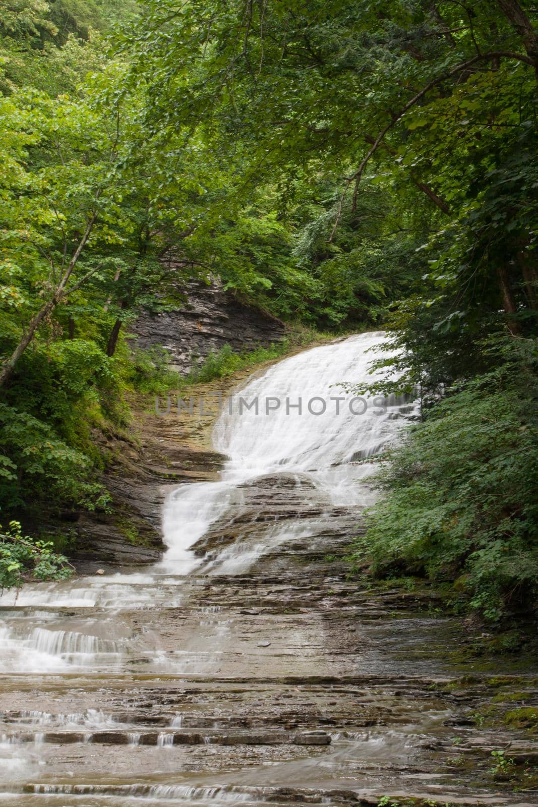 Scenes at Buttermilk Falls State Park near Ithaca, New York.