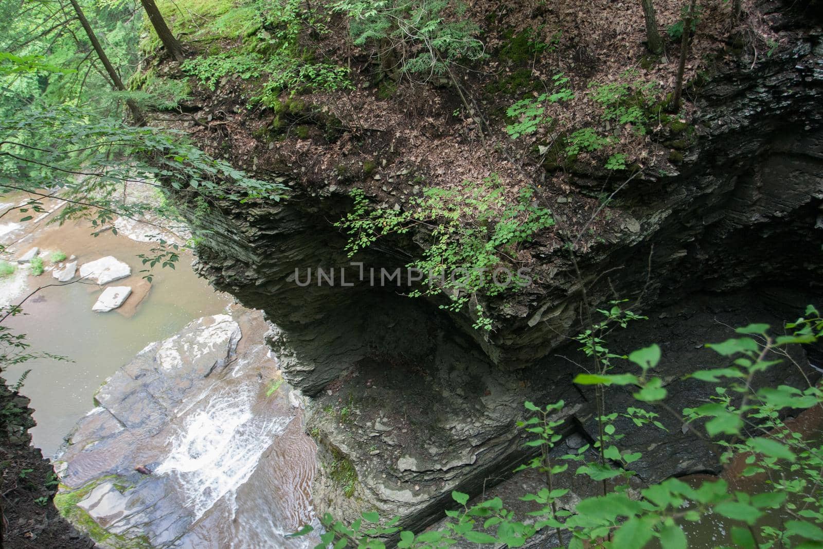 Scenes at Buttermilk Falls State Park near Ithaca, New York.