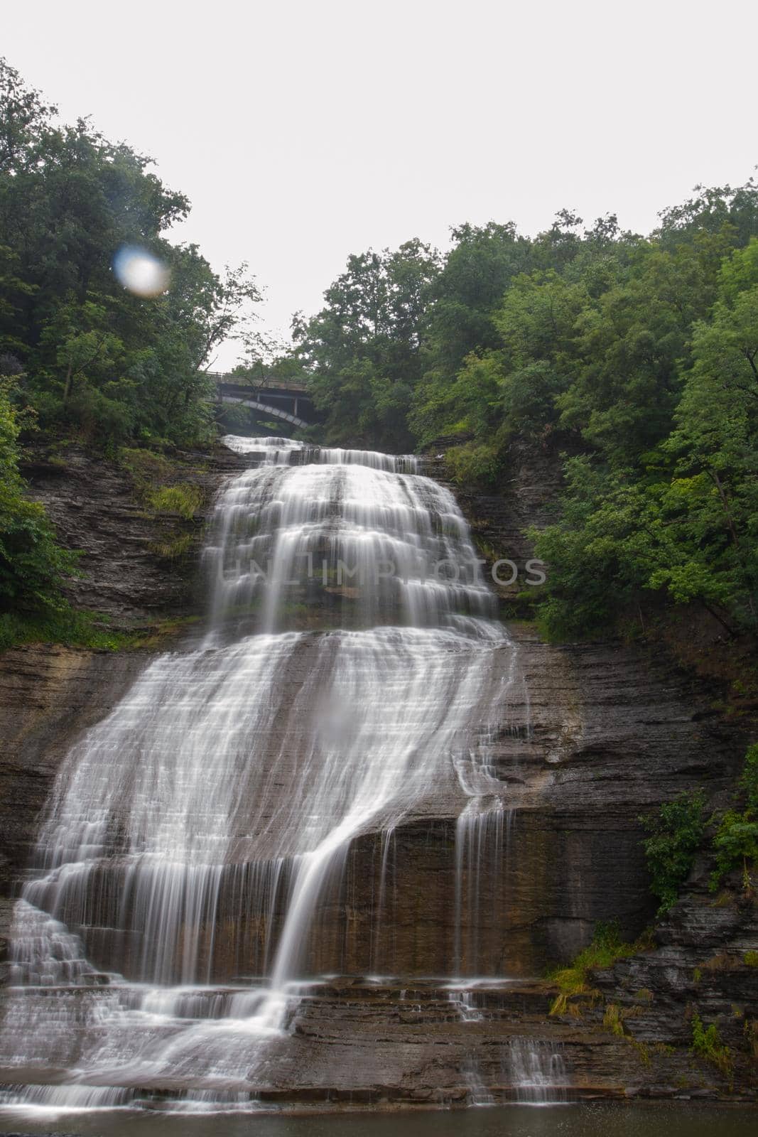 Shegaqua Falls in Montour Falls, New York