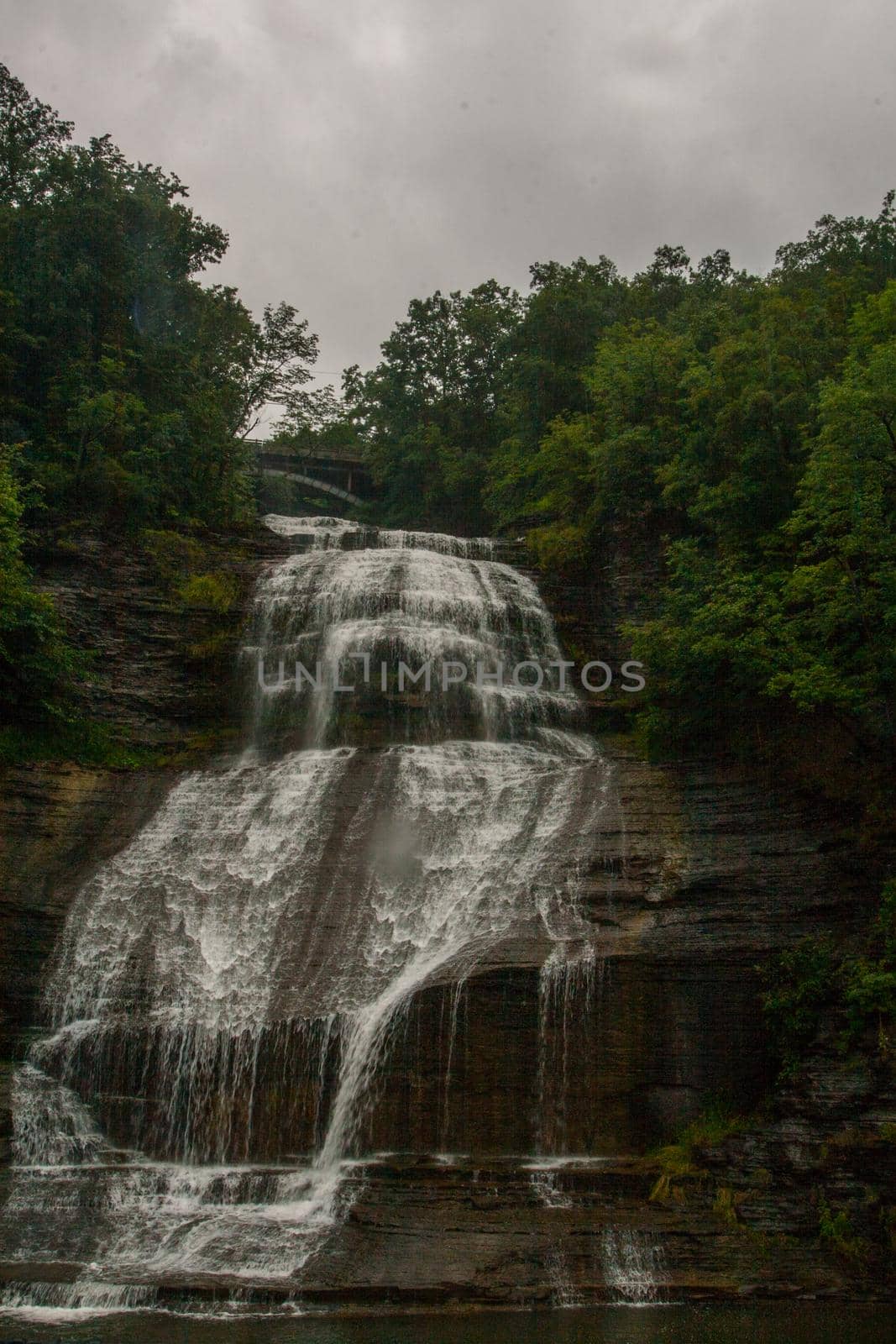 Shegaqua Falls in Montour Falls, New York