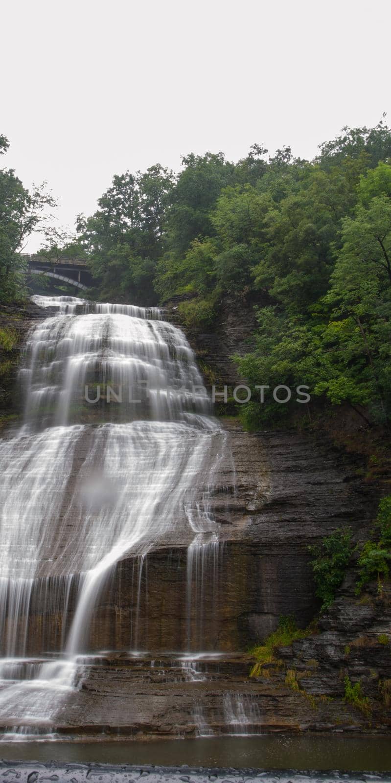Shegaqua Falls in Montour Falls, New York