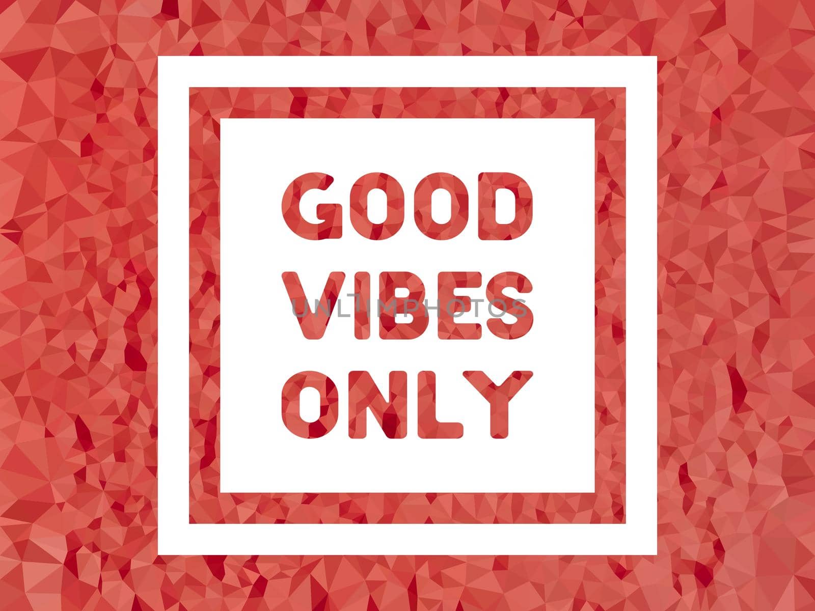 Good vibes only motivational poster 3d bold colorful retro style typography. Inspirational positive sign. Quote typographic illustration. by mrceviz