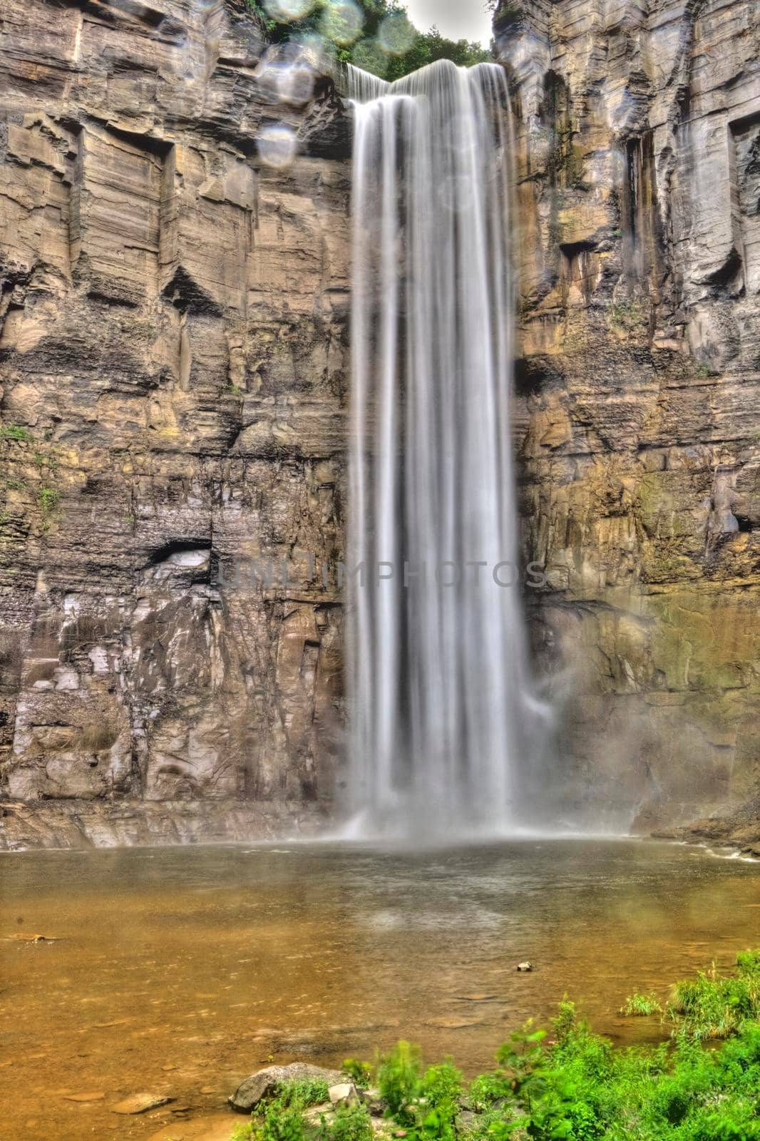 Views of Taughannock Falls State Park in New York's Finger Lakes region