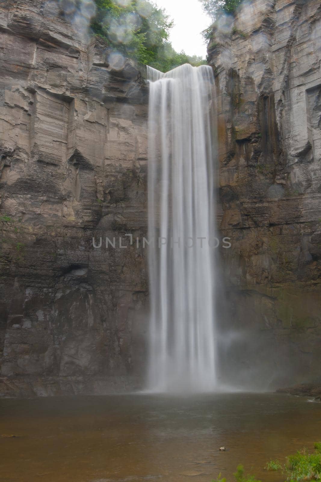 Views of Taughannock Falls State Park in New York's Finger Lakes region