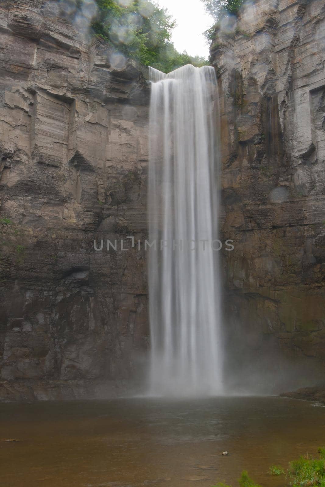 Views of Taughannock Falls State Park in New York's Finger Lakes region