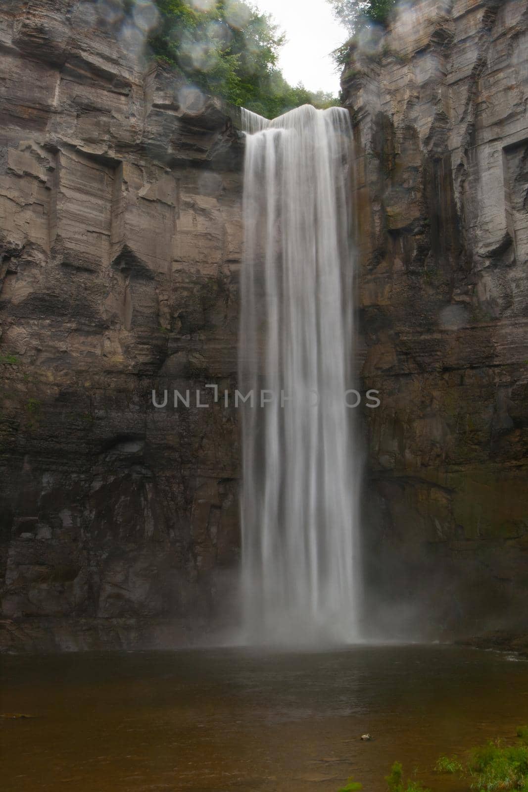 Views of Taughannock Falls State Park in New York's Finger Lakes region