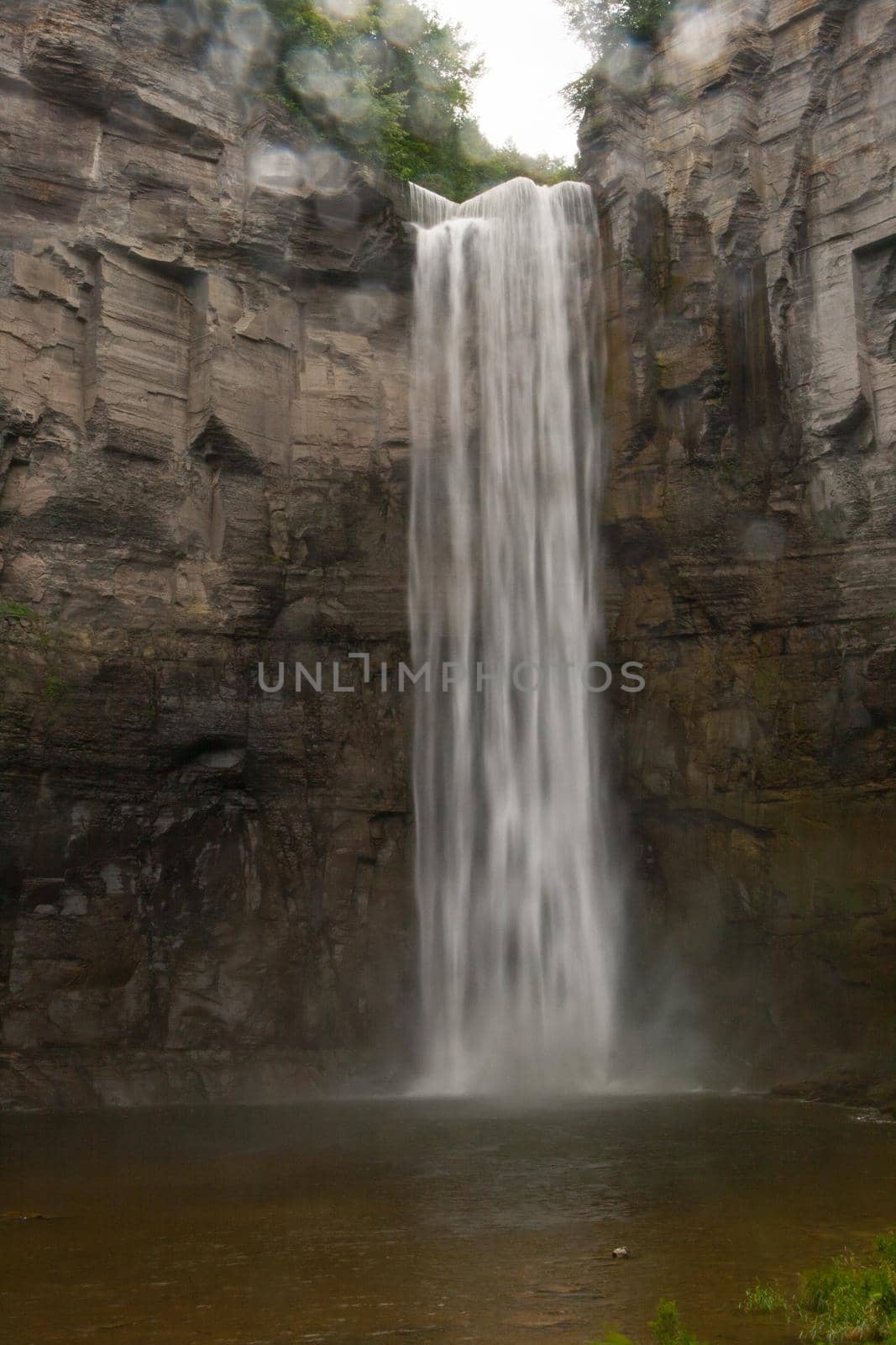 Views of Taughannock Falls State Park in New York's Finger Lakes region