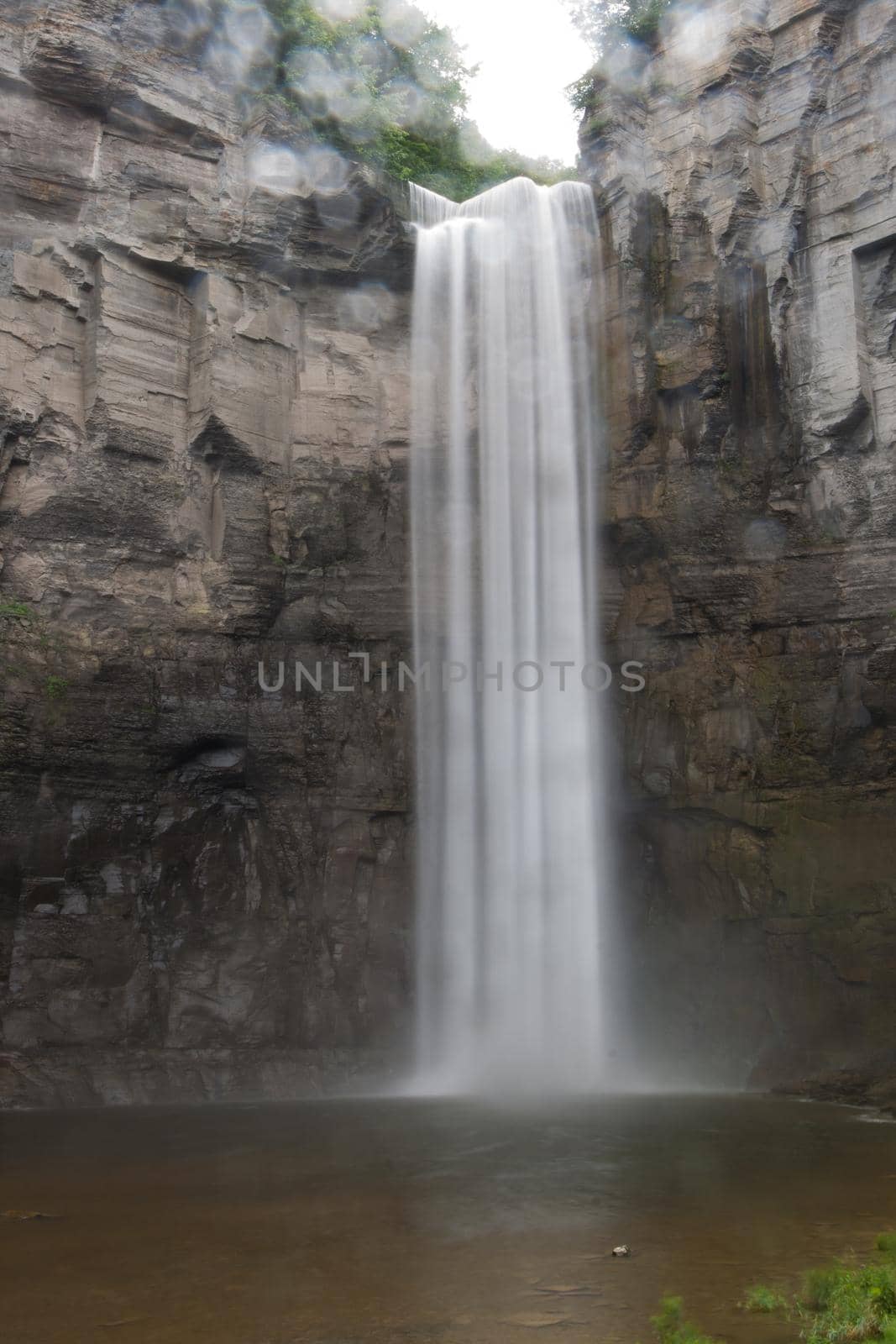 Views of Taughannock Falls State Park in New York's Finger Lakes region