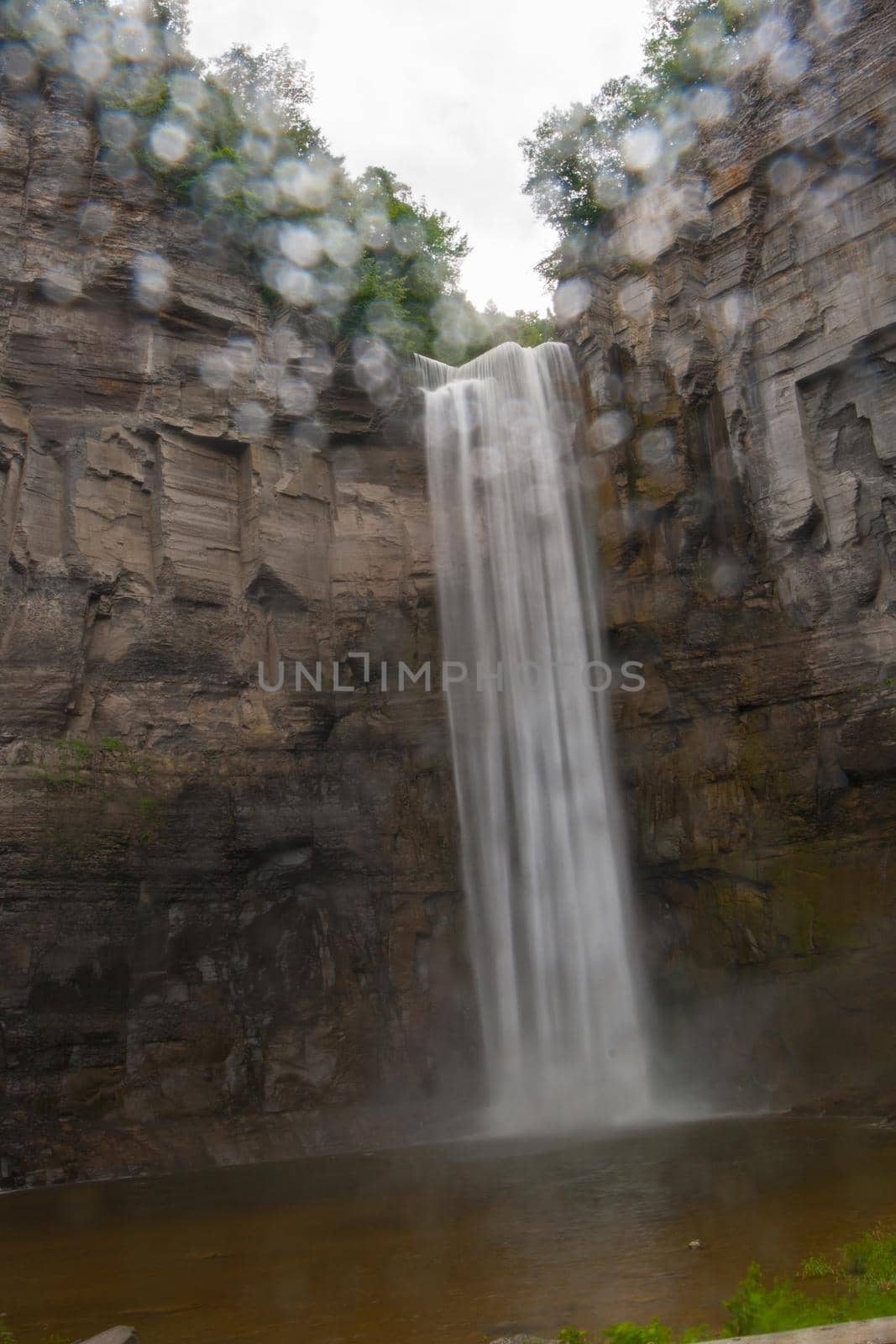 Views of Taughannock Falls State Park in New York's Finger Lakes region