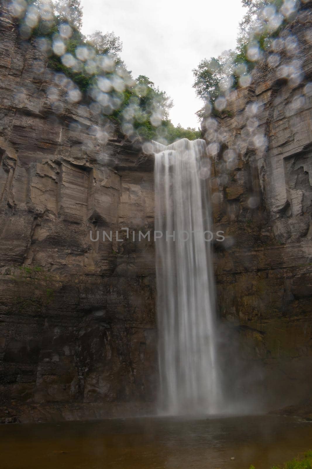 Views of Taughannock Falls State Park in New York's Finger Lakes region