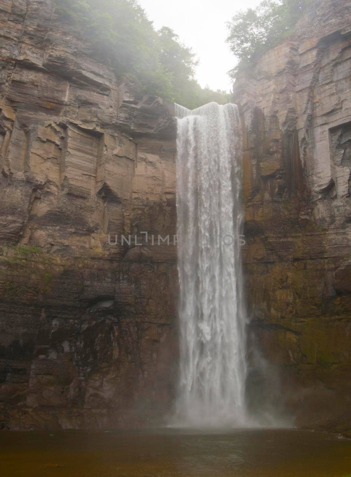 Views of Taughannock Falls State Park in New York's Finger Lakes region
