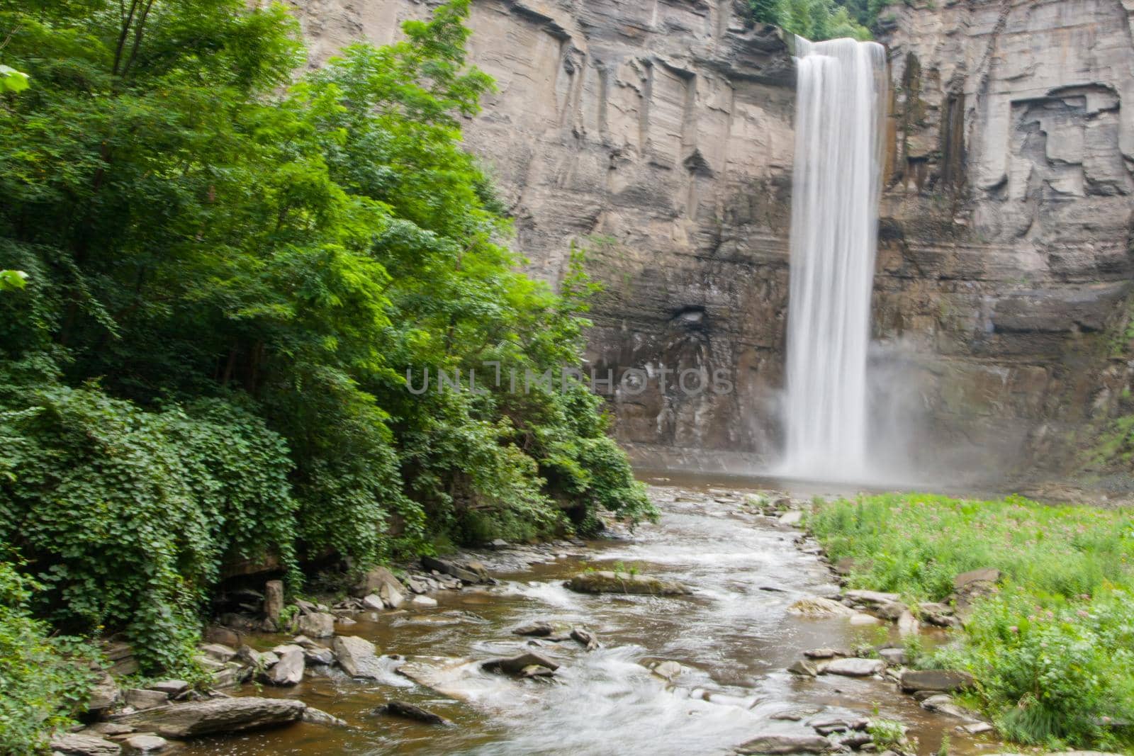 Views of Taughannock Falls State Park in New York's Finger Lakes region