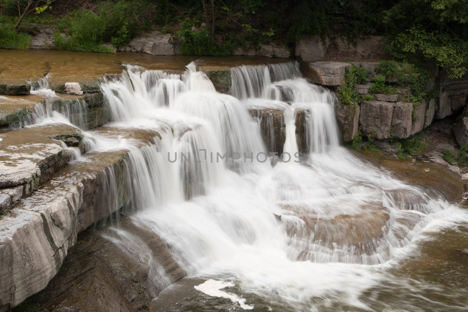 Views of Taughannock Falls State Park in New York's Finger Lakes region