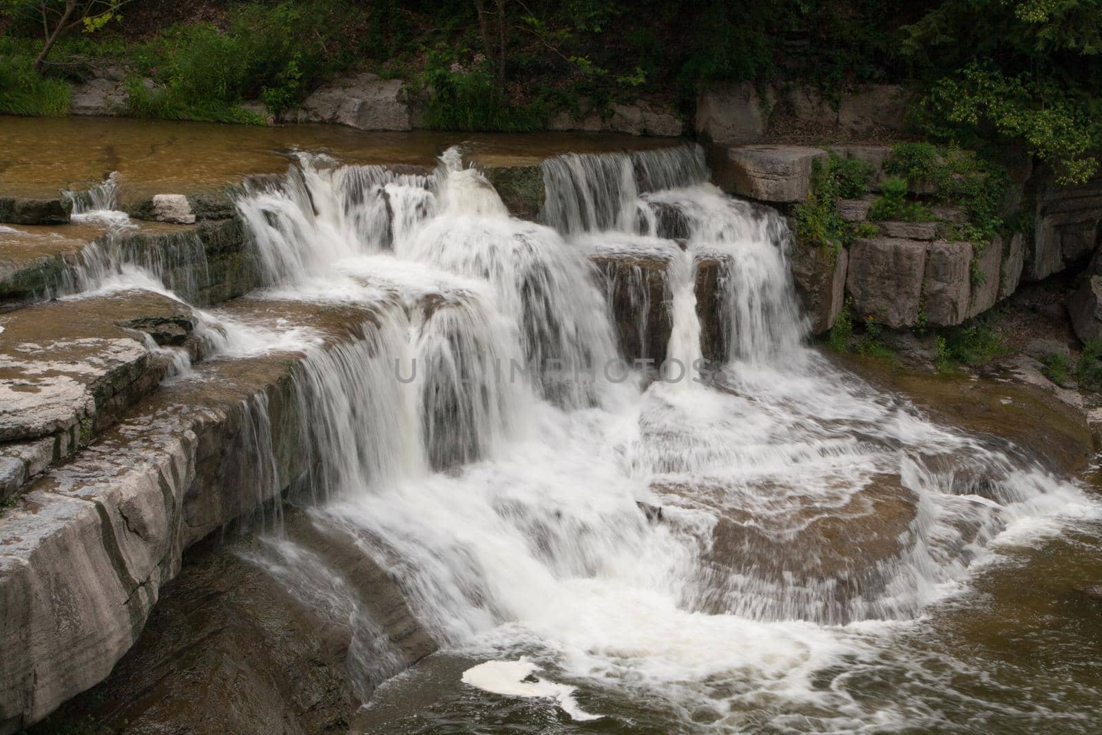 Views of Taughannock Falls State Park in New York's Finger Lakes region