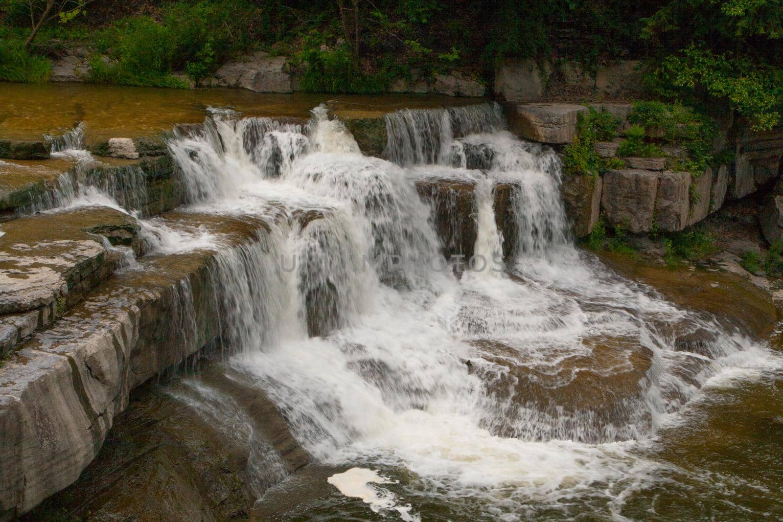 Views of Taughannock Falls State Park in New York's Finger Lakes region