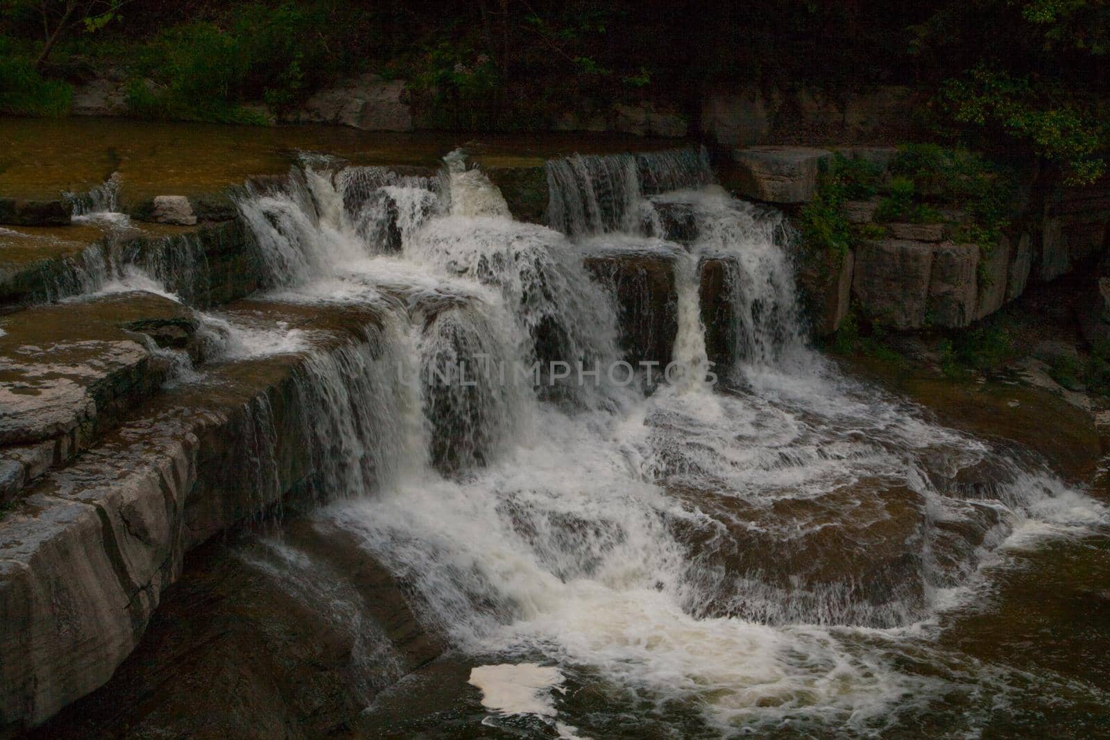 Views of Taughannock Falls State Park in New York's Finger Lakes region