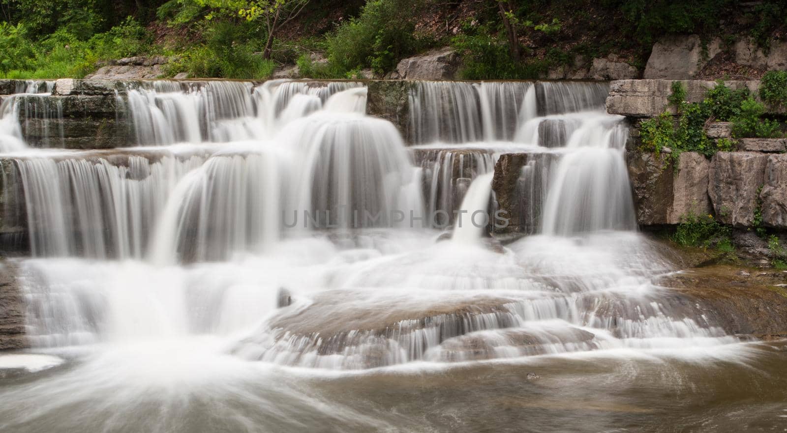 Views of Taughannock Falls State Park in New York's Finger Lakes region