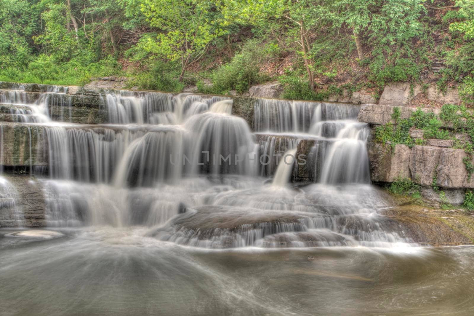Views of Taughannock Falls State Park in New York's Finger Lakes region