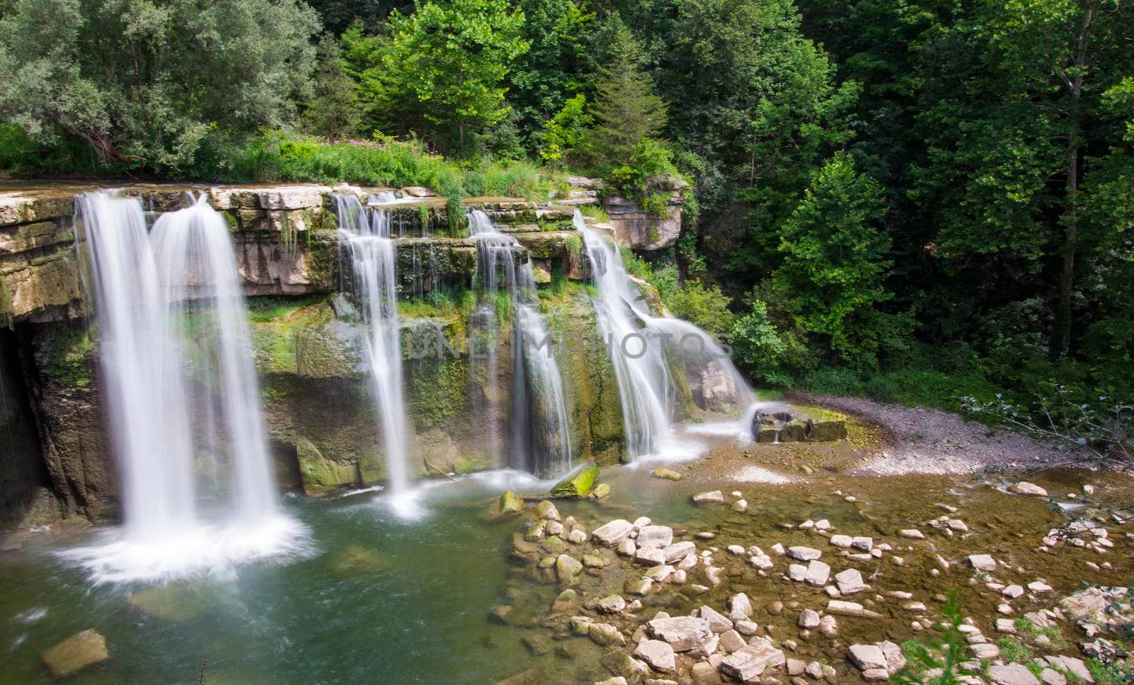 Ludlowville Falls in Lansing, New York