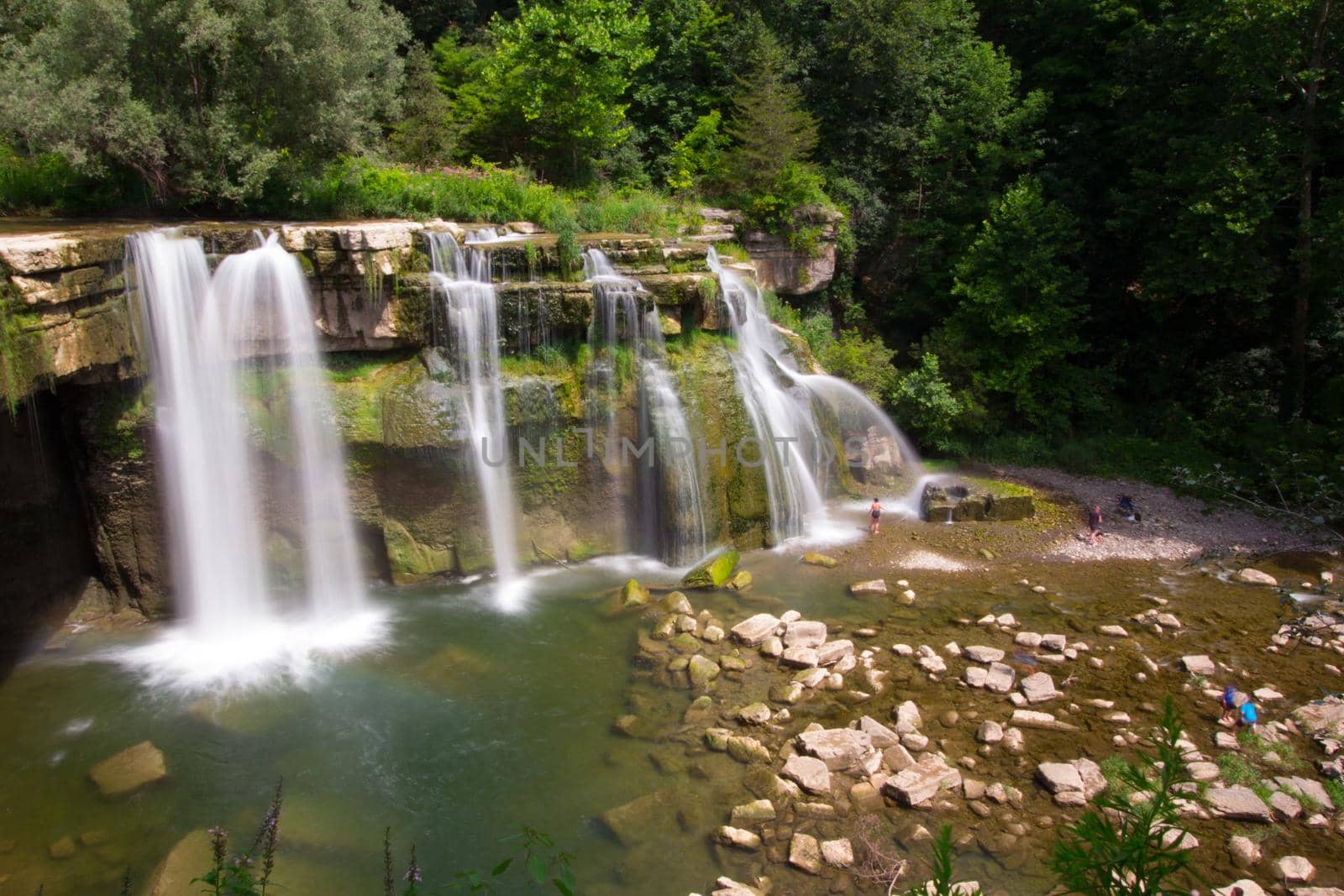Ludlowville Falls in Lansing, New York