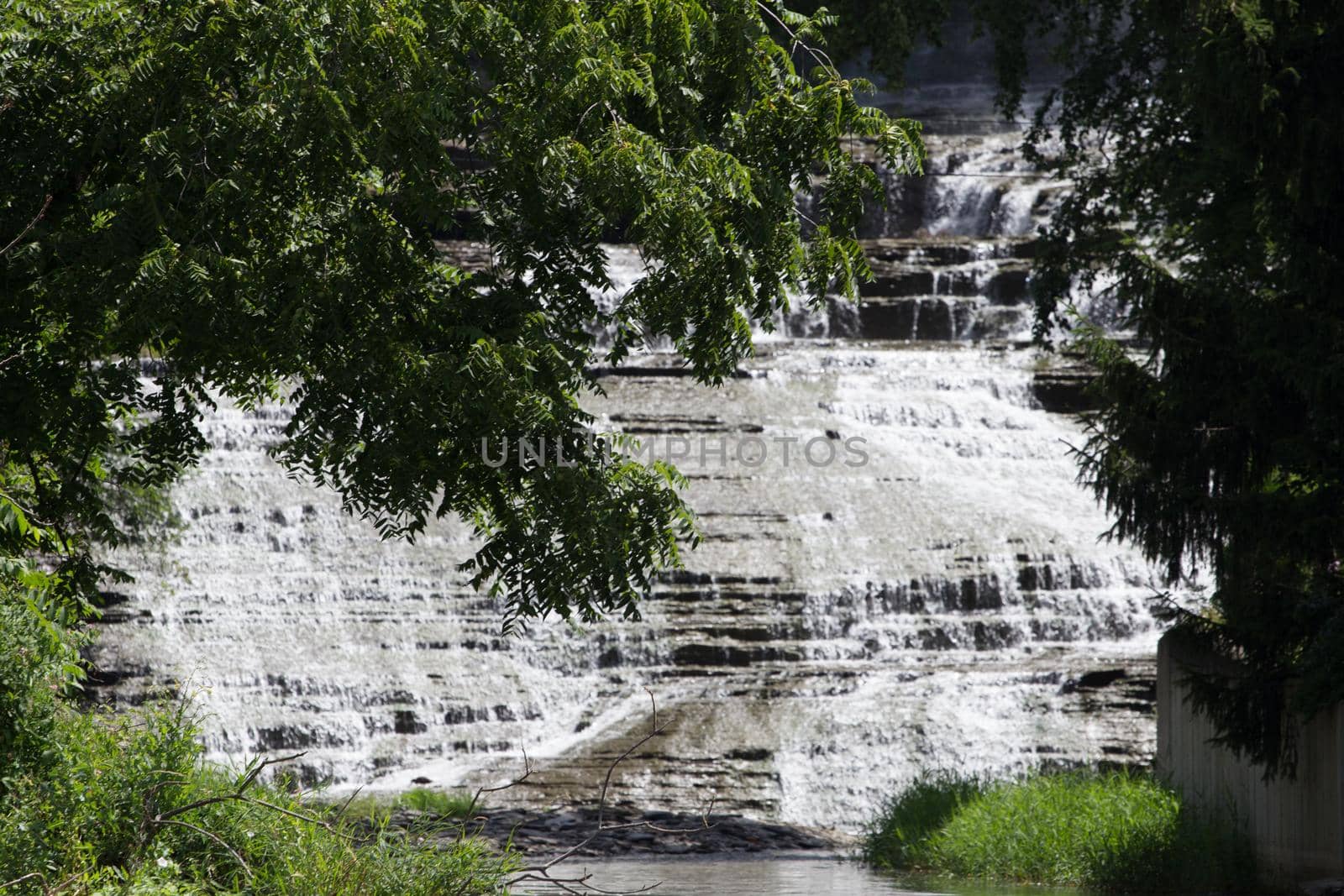 Hector Falls of New York in the Finger Lakes region