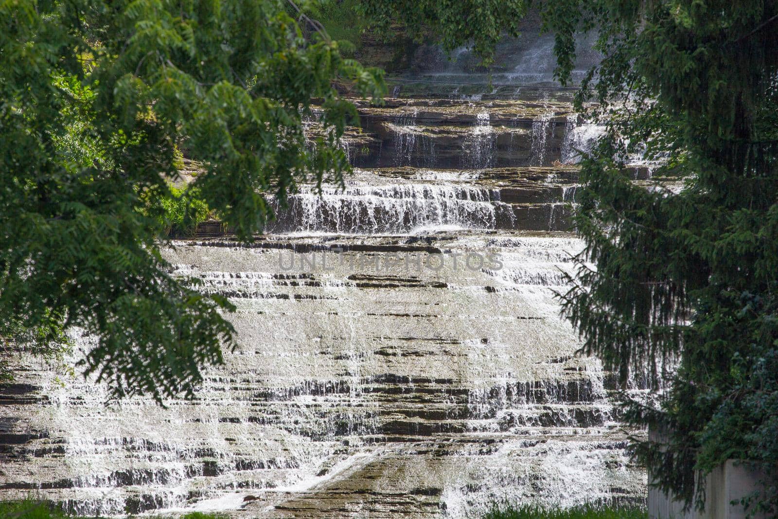 Hector Falls of New York in the Finger Lakes region