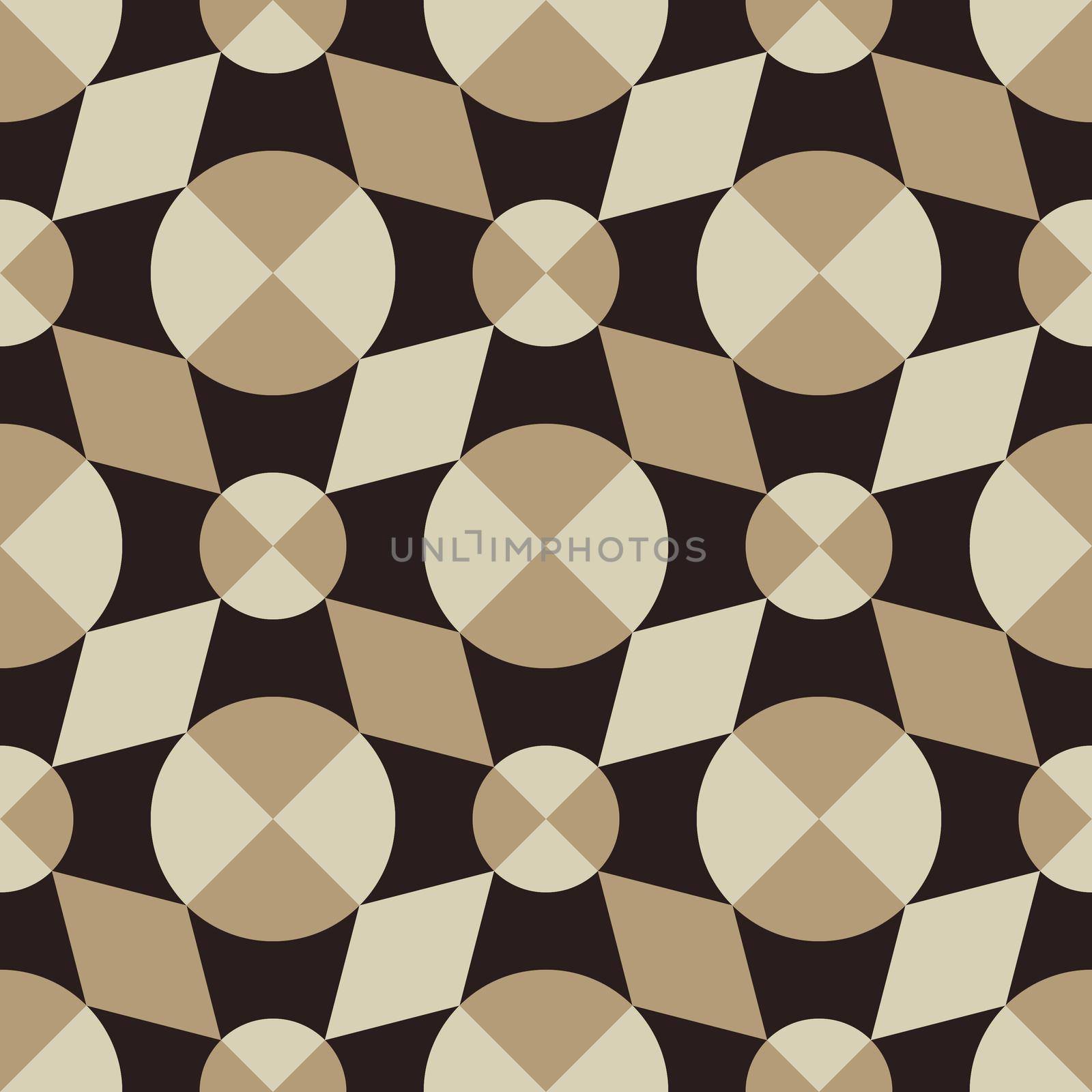 Pattern of abstract geometric shapes of rounded shape.Texture or background