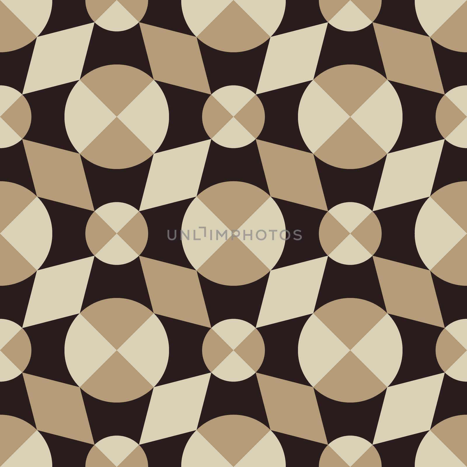 Pattern of abstract geometric shapes of rounded shape.Texture or background