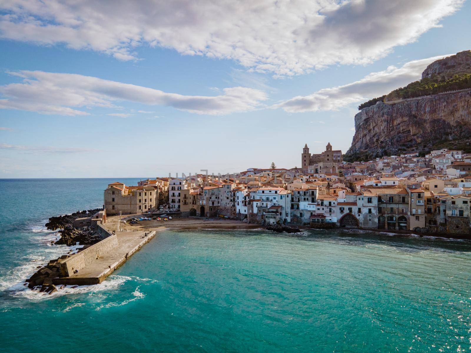 Cefalu, medieval village of Sicily island, Province of Palermo, Italy. Europe