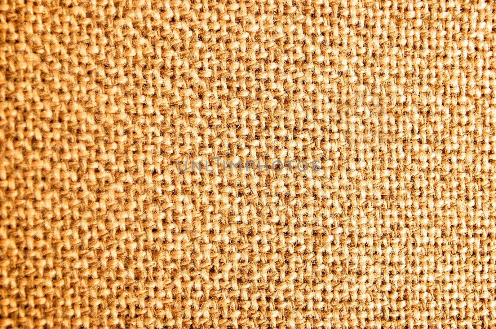 Large pattern of textured burlap close-up.Texture or background