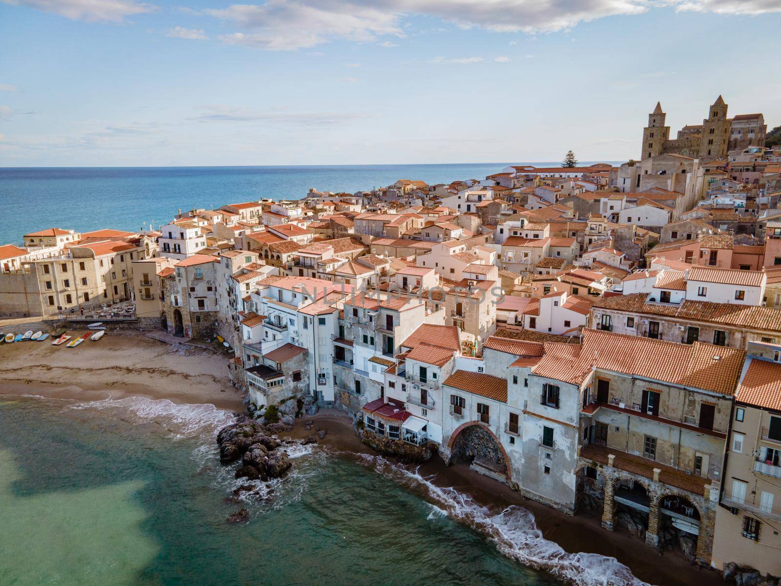 Cefalu, medieval village of Sicily island, Province of Palermo, Italy. Europe