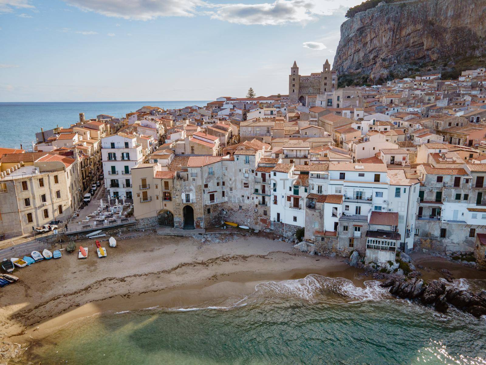 Cefalu, medieval village of Sicily island, Province of Palermo, Italy. Europe