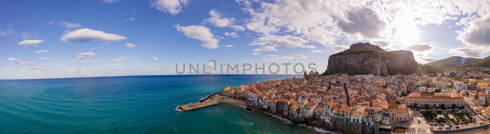 Cefalu, the medieval village of Sicily island, Province of Palermo, Italy Sicilia