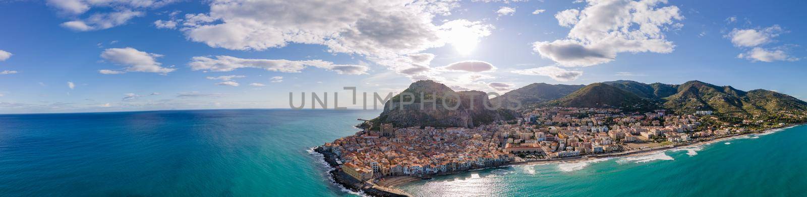 Cefalu, the medieval village of Sicily island, Province of Palermo, Italy Sicilia